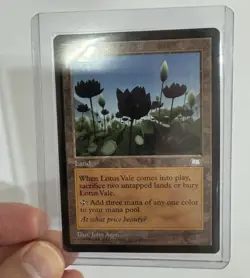 Vintage Magic The Gathering (MTG) : Weatherlight : Lotus Vale: Rare - Image 3