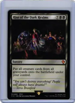 NM Rise of the Dark Realms, MTG, Final Fantasy Commander, Magic, 283 - Image 1