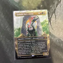MTG Gishath, Sun's Avatar (Borderless) - The Lost Caverns of Ixalan (LCI) #330 - Image 18
