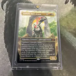 MTG Gishath, Sun's Avatar (Borderless) - The Lost Caverns of Ixalan (LCI) #330 - Image 4