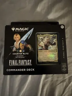 Magic: The Gathering Final Fantasy X Commander Deck Counter Blitz Tidus MTG FF - Image 1