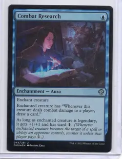 Combat Research Foil 044/281 DMU MTG LP Dominaria - Image 1