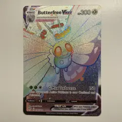 Butterfree V MAX 190/189 Darkness Ablaze Pokemon Card Secret Rare Near Mint - Image 1