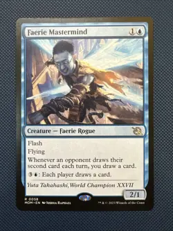 MTG Faerie Mastermind - March of the Machine (MOM) NM - Image 1
