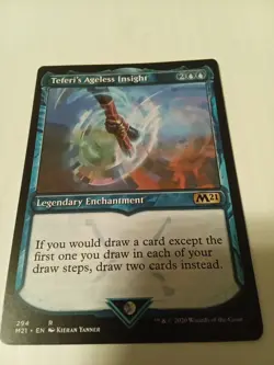 MTG Teferi's Ageless Insight Core Set 2021 Showcase Rare  - Image 1