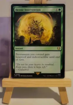 Heroic Intervention 0249 Commander: the Lord of the Rings MTG Rare Card NM - Image 1