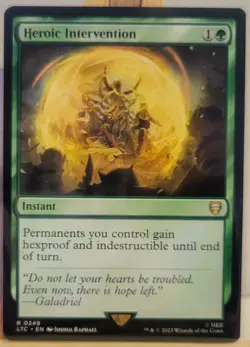 Heroic Intervention 0249 Commander: the Lord of the Rings MTG Rare Card NM - Image 2