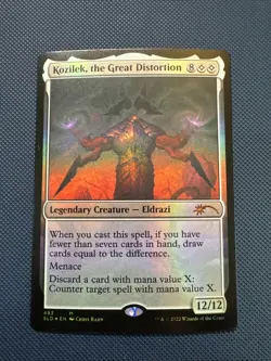 MTG Kozilek, the Great Distortion - Secret Lair Drop Series (SLD) NM Foil - Image 1