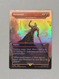 MTG x FINAL FANTASY SECRET LAIR - METEORFALL #1862 RAINBOW FOIL - Image 1