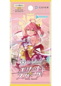 Hololive Blue Yell SY Hoshimachi Suisei OCG card hY04-003 Elite Spark Japanese - Image 2