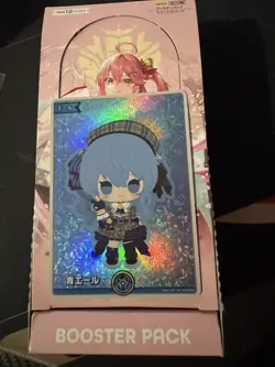 Hololive Blue Yell SY Hoshimachi Suisei OCG card hY04-003 Elite Spark Japanese - Image 3