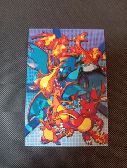 Pokemon Charizard Charmander Cracked Holo Team Rocket Card Database Set Peru - Image 3