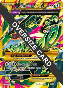 M Rayquaza EX 098/098 Jumbo Cards Holo - Image 1