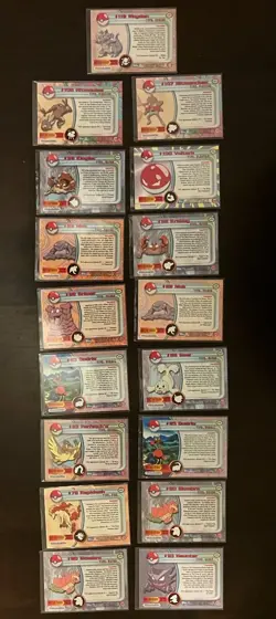 Pokemon Topps 64-card lot: 3 foils, OR16, and more! Read description for details - Image 15