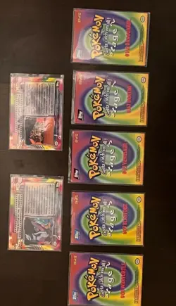 Pokemon Topps 64-card lot: 3 foils, OR16, and more! Read description for details - Image 9