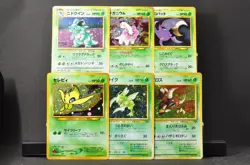Celebi Scyther Pinsir Nidoqueen Meganium 6 set bulk holo Pokemon Card Japanese - Image 1