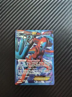 Pokemon TCG Deoxy Ex 111/116 Plasma Freeze Full Art Holo Card. READ DESCRIPTION - Image 2