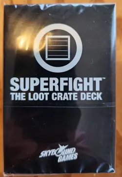 SUPERFIGHT THE LOOT CRATE DECK CARD GAME NEW SEALED SKYBOUND GAMES NIB - Image 4