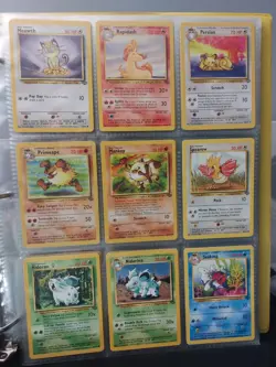 45 Card Jungle Lot - Pokemon Vintage WoTC 1999 - NM thru HP - Image 13
