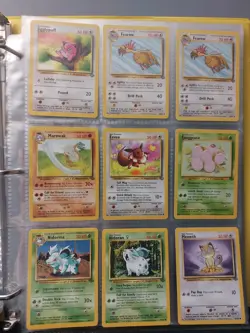 45 Card Jungle Lot - Pokemon Vintage WoTC 1999 - NM thru HP - Image 9