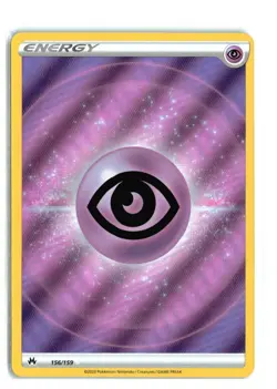 Psychic Energy Holo Rare Full Art Pokemon TCG Card 156/159 Texture NM - Image 3