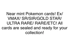 Pokemon Card Lot 100 OFFICIAL TCG Cards + Ultra Rare | VMAX VSTAR V or EX! - Image 6