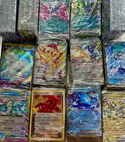 Pokemon Card Lot 100 OFFICIAL TCG Cards + Ultra Rare | VMAX VSTAR V or EX! - Image 2