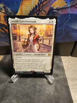 Aerith Gainsborough - Final Fantasy FFVII FIN - 0004 - MTG Regular Rare  - Image 1