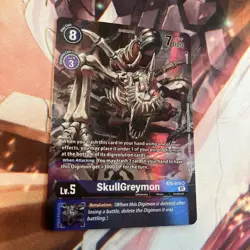 SkullGreymon BT6-078 SR Alt Art Super Rare NM Digimon Card Game - Image 1