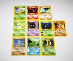 Lot of (10) Various Vintage (1999, 1999-2000)  Pokemon Cards - Image 6