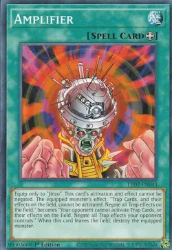 YUGIOH CARD 1 X LED AMPLIFIER7-EN043 1ST EDITION - Image 1