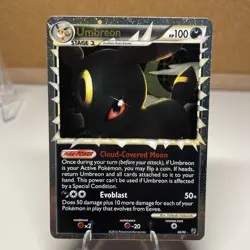 Umbreon Prime 86/90 Undaunted Pokemon Card NOT GRADED pretty much N/M  - Image 1