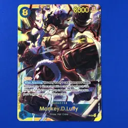 One Piece | OP11-118 (MONKEY D. LUFFY) English Secret Rare Card Bandai CCG - Image 1