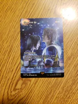 Stay With Me (Showcase) (Borderless) Final Fantasy MTG NM-M Unplayed 0031 FFX - Image 1