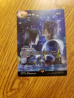 Stay With Me (Showcase) (Borderless) Final Fantasy MTG NM-M Unplayed 0031 FFX - Image 2