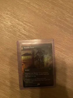 ðŸ”® MTG: Worldly Tutor (Borderless) Dominaria Remastered Foil - Image 1