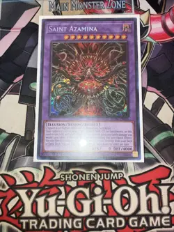 Saint Azamina Secret Rare 1St Edition SUDA-EN036 Yugioh - Image 1