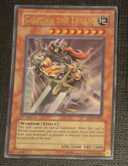 Gilford The Legend 1st Edition SD5-EN001 Ultra Rare Yu-Gi-Oh Card Near Mint NM - Image 1