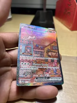 Mew ex 053 Sv: Scarlet & Violet Promo Cards Holo PokÃ©mon card LP-MP - Image 2