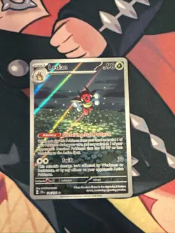 PokÃ©mon TCG Ledian Holo Illustration Rare Card 144/142 Stellar Crown Sv07 NM - Image 1