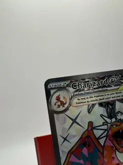 PokÃ©mon TCG Charizard EX Sv03: Obsidian Flames Holo Ultra Rare Card 215/197 NM - Image 7