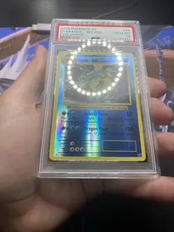 2016 Pokemon XY Evolutions Reverse Foil Gyarados #34 PSA 10 - Image 4