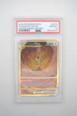 2023 POKEMON S&S CROWN ZENITH GG70 FULL ART/ARCEUS VSTAR SECRET PSA 10 - Image 1