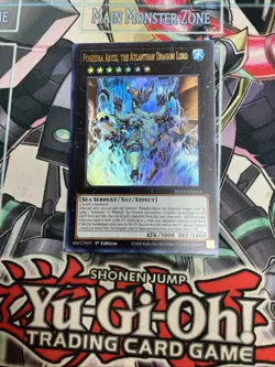 Poseidra Abyss, The Atlantean Dragon Lord ultra Rare  ROTA-EN043 Yugioh - Image 1