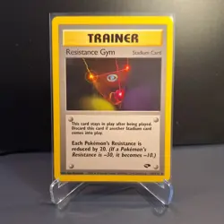 Resistance Gym 109/132 Gym Challenge Regular Rare Pokemon Card 109/132 - Image 1