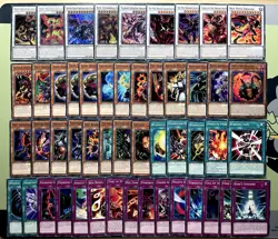 YUGIOH Jack Atlas / Red Dragon Archfiend - READY TO PLAY - NM - 50 Card Deck - Image 1