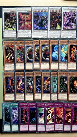 YUGIOH Jack Atlas / Red Dragon Archfiend - READY TO PLAY - NM - 50 Card Deck - Image 2