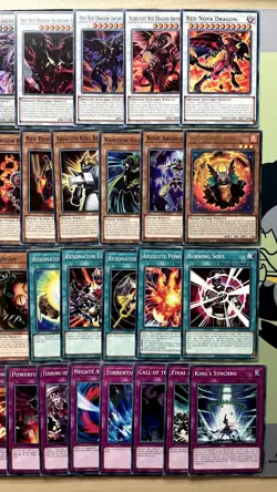 YUGIOH Jack Atlas / Red Dragon Archfiend - READY TO PLAY - NM - 50 Card Deck - Image 4
