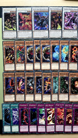 YUGIOH Jack Atlas / Red Dragon Archfiend - READY TO PLAY - NM - 50 Card Deck - Image 6