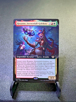 Roxanne, Starfall Savant Extended *German Card OTJ 0362 Rare MTG - Image 3